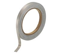 sourcing map Faraday Tissu Ruban 0.31" W x 65.62 Pieds Conducteur Tissu Tissu Adhésif Ruban Rouleau pour Ordinateur Portable Câble EMI Blindage