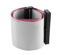sourcing map Fc40P 30cm IDC 40 Épingles Câble Extension Disque Dur Plat | Câble Nappe pour Carte Mère