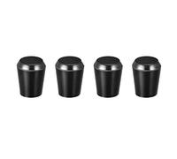 sourcing map Femelle Fileté Main Bouton, 4Pcs M6x20mm Conique Phénolique Insert Machine Poignée pour Outils Mécanique Équipement Remplacement Pièces