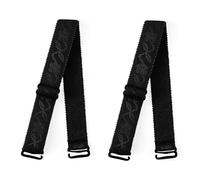 sourcing map Femmes léopards réglables Impression Soutien-Gorge Bretelles Remplacement Mode Bande élastique Noir 31 x 1.5cm/12.2 x 0.6inches(L*W)