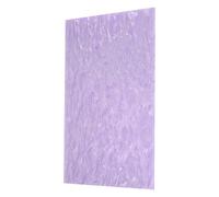 sourcing map Feuille acrylique nacrée extrudée translucide pour loisirs créatifs, découpe et gravure au laser, 30,5 x 20,3 x 0,3 cm, violet