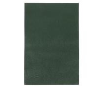 sourcing map Feuille de cuir pleine fleur épaisse de 60 x 40 cm pour loisirs créatifs, meubles, ceintures de bureau, housses de cahier, vert foncé