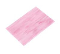 sourcing map Feuille de mosaïque en verre teinté rose de 20 x 15 cm pour loisirs créatifs, projets artistiques