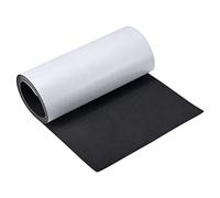 sourcing map Feuilles de mousse EVA noires auto-adhésives 2 m x 30 cm 2 mm d'épaisseur