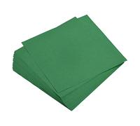 sourcing map Feuilles Papier Origami 2 Face Émeraude Vert 15x15cm 100pcs