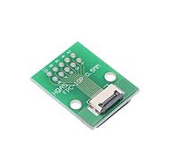sourcing map FFC FPC 10 Broche 0.5mm 1mm Pas à Dip 2.0mm PCB Convertisseur Carte Couple Extension Adaptateur