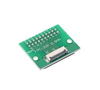 sourcing map FFC FPC 20 Broche 0.5mm 1mm Pas à Dip 2.0mm PCB Convertisseur Carte Couple Extension Adaptateur