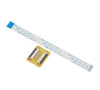 sourcing map FFC FPC 22 Pin 0.5mm Pas PCB Extension Connecteur Carte avec Paquet de 10 0,5mm Pas 150mm Câbles Flexibles Plats Trousse (Type B)