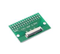 sourcing map FFC FPC 30 Broche 0.5mm 1mm Pas à Dip 2.0mm PCB Convertisseur Carte Couple Extension Adaptateur
