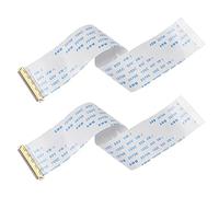 sourcing map FFC FPC Câble 0.5mm Pas 40 épingle 150mm Flexible Plat Câble Plat pour LCD Écran A Type 2Pcs