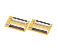 sourcing map FFC FPC Extension Carte PCB Prolonge ZIP HDD Connecteur 16 Broche 1.0mm Pas Unique Côté pour LCD 3D Imprimante Caméra DVD TV Portable Audio Paquet de 2