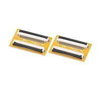 sourcing map FFC FPC Extension Carte PCB Prolonge ZIP HDD Connecteur 40 Broche 0.5mm Pas Unique Côté pour LCD 3D Imprimante Caméra DVD TV Portable Audio Paquet de 2