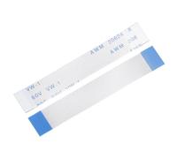 sourcing map FFC Lot de 10 câbles flexibles plats FPC, 15 broches, pas de 0,5 mm, longueur 50 mm (type A) pour imprimante LCD 3D, appareil photo, DVD, TV, ordinateur portable audio