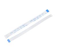 sourcing map FFC Ruban Plat Flexible Câble, 12 Broche 0.5mm Pas 100mm Long (B Type) pour LCD 3D Imprimante Caméra DVD TV Portable Audio Paquet de 20