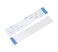 sourcing map FFC Ruban Plat Flexible Câble, 22 Broche 0.5mm Pas 60mm Long (B Type) pour LCD 3D Imprimante Caméra DVD TV Portable Audio Paquet de 10