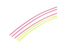 sourcing map Fibre Optique Tiges PMMA 0.75mmx20cm pour Viseur Filament Rouge, Vert, 1 Ensemble Paquet 5