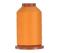 sourcing map Fil à coudre 40D/2 en polyester pour couture à la main - Cordon en polyester pour couture de vêtements, chaussures et sacs - Orange - 1000 m