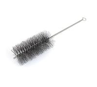 sourcing map Fil d'acier Tuyau Tube Brosse de nettoyage de cheminée 60 mm de diamètre