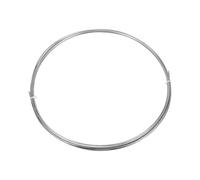 sourcing map Fil de résistance au chauffage Nichrome 80 Cr20Ni80 de calibre 14/1,6 mm Haute température 4 m pour réparation de composants électroniques, ton argenté