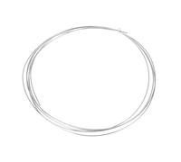 sourcing map Fil de résistance au chauffage Nichrome 80 Cr20Ni80 de calibre 17/1,2 mm haute température pour réparation de composants électroniques, argenté