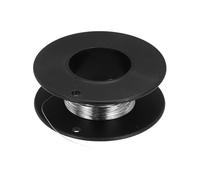 sourcing map Fil de résistance au chauffage Nichrome 80 Cr20Ni80 de calibre 30/0,25 mm haute température pour réparation de composants électroniques, noir