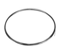 sourcing map Fil de tungstène, 99,95 % de fil de tungstène de haute pureté, 0,05 mm de diamètre x 3 m de long, bobine métallique de filament de tungstène pour l'industrie électronique de production