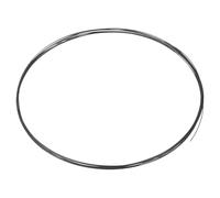 sourcing map Fil de tungstène, 99,95 % de fil de tungstène de haute pureté, 0,1 mm de diamètre x 4 m de long pour l'industrie électronique de production d'ampoules