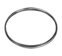 sourcing map Fil de tungstène, 99,99 % de fil de tungstène de haute pureté, 0,05 mm de diamètre x 5 m de long pour l'industrie électronique de production d'ampoules