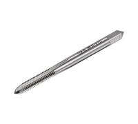 sourcing map Fil Fraisage Taraud 8-32 UNC M42 HSS Haute Vitesse Acier Non revêtu 3 Droit Cannelures Machine Vis Fil Taraud 2B Tolérance Nuance