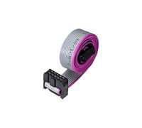 sourcing map Fil Plat Câble Ruban FC/FC Connecteurs A-Type 10Broches 2.54mm Pas 50cm Longue Câble Nappe