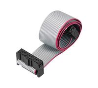 sourcing map Fil Plat Câble Ruban FC/FC Connecteurs A-Type 16Broches 2.54mm Pas 30cm Longue Câble Nappe