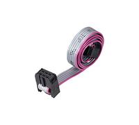 sourcing map Fil Plat Câble Ruban FC/FC Connecteurs A-Type 6Broches 2.54mm Pas 30cm Longue Câble Nappe
