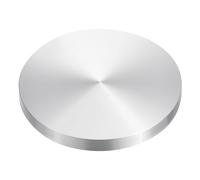 sourcing map Filetage M10 - Diamètre : 100 mm - Rond - Disque en aluminium - Adaptateur pour table en verre