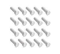 sourcing map Filetage M8 acier inoxydable 304 30mm vis tête Hex 20pc fixation vis