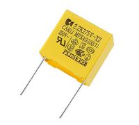 sourcing map Film polypropylène Condensateur sécurité 2.2uF 275VAC X2 MKP 5Pcs