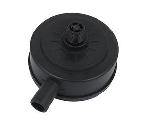 sourcing map Filtre à Air Compresseur Filtration tranquille coque en plastique filetage mâle 1/2BSP