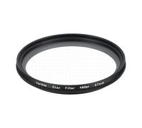 sourcing map Filtre étoile variable de 67 mm, filtre d'objectif Starburst 4 à 8 points à effet scintillant pour verreries de paysage nocturne, 1 pièce