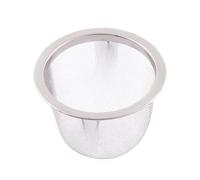 SOURCING MAP Filtre Théière Maille Thé Infuseur Filtre Tisane Crépine Filet Thé Panier Passoire épice métallique en inox 63mm Dia.