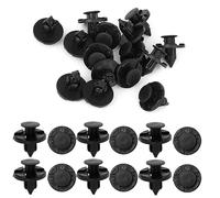 sourcing map Fixation Clip en Plastique Boue Rivet 25 Morceaux de 8 mm
