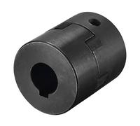 sourcing map Flexible Accouplement Arbre 17mm à 25mm 51mm x 44mm Moteur Coupleur Joint