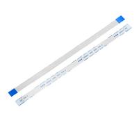 sourcing map Flexible Plat Câble 150mm 1mm Pas 6 Broches FPC FFC Flexible Câble Plat pour LCD TV Voiture Audio Lecteur DVD 10Pcs (A Type)