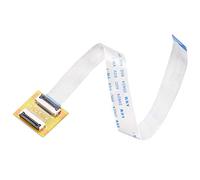 sourcing map Flexible Plat Câble A Type et Retourner | pour Monter Extension Adaptateur Kit 20 Broche 0.5mm Pas 200mm FFC pour LCD TV Voiture Audio Lecteur DVD Portable