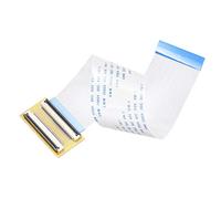 sourcing map Flexible Plat Câble A Type et Retourner | pour Monter Extension Adaptateur Kit 60 Broche 0.5mm Pas 200mm FFC pour LCD TV Voiture Audio Lecteur DVD Portable