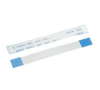 sourcing map Flexible Plat Câble Extension Ruban Câbles 6 Broches 1.0mm Pas 60mm pour 3D Imprimante, Bricolage, Caméra, Écran et DVD Joueur Connecteur A Type Paquet de 20