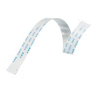 sourcing map Flexible Plat Câble Extension Ruban Câbles 8 Broches 1.0mm Pas 150mm pour 3D Imprimante, Bricolage, Caméra, Écran et DVD Joueur Connecteur A Type Paquet de 8