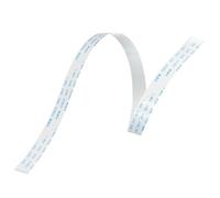 sourcing map Flexible Plat Câble Extension Ruban Câbles 8 Broches 1.0mm Pas 300mm pour 3D Imprimante, Bricolage, Caméra, Écran et DVD Joueur Connecteur A Type Paquet de 5