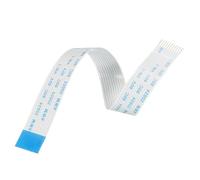 sourcing map Flexible Plat Câble Rallonge Ruban Câbles 10 Broches 1,0mm Pas 150mm pour 3D Imprimante, Bricolage, Appareil photo, Écran et Lecteur DVD Connecteur B Type Paquet de 6