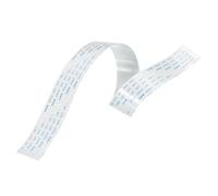 sourcing map Flexible Plat Câble Rallonge Ruban Câbles 18 Broches 1,0mm Pas 300mm pour 3D Imprimante, Bricolage, Appareil photo, Écran et Lecteur DVD Connecteur A Type Paquet de 5