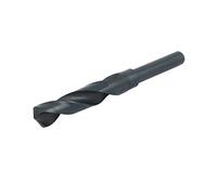sourcing map Foret hélicoïdal HSS 17.5mm Dia 1/2" tige droite Mèche Noir