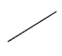 sourcing map Foret hélicoïdal HSS 5mm Dia perçage 250mm long Noir